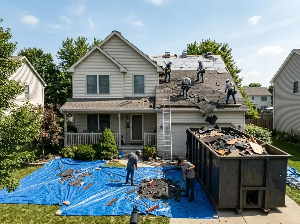 roof-replacement-debris-remova-004 — frequently asked questions, Cheapest Dumpster Rentals in Waipahu, HI